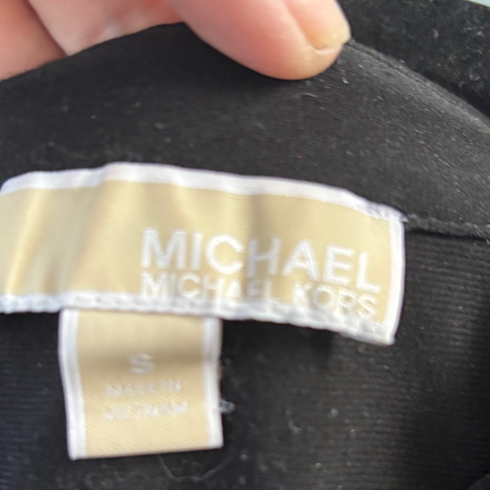 MICHAEL Michael Kors Black Shirt Dress - Picture 7 of 7